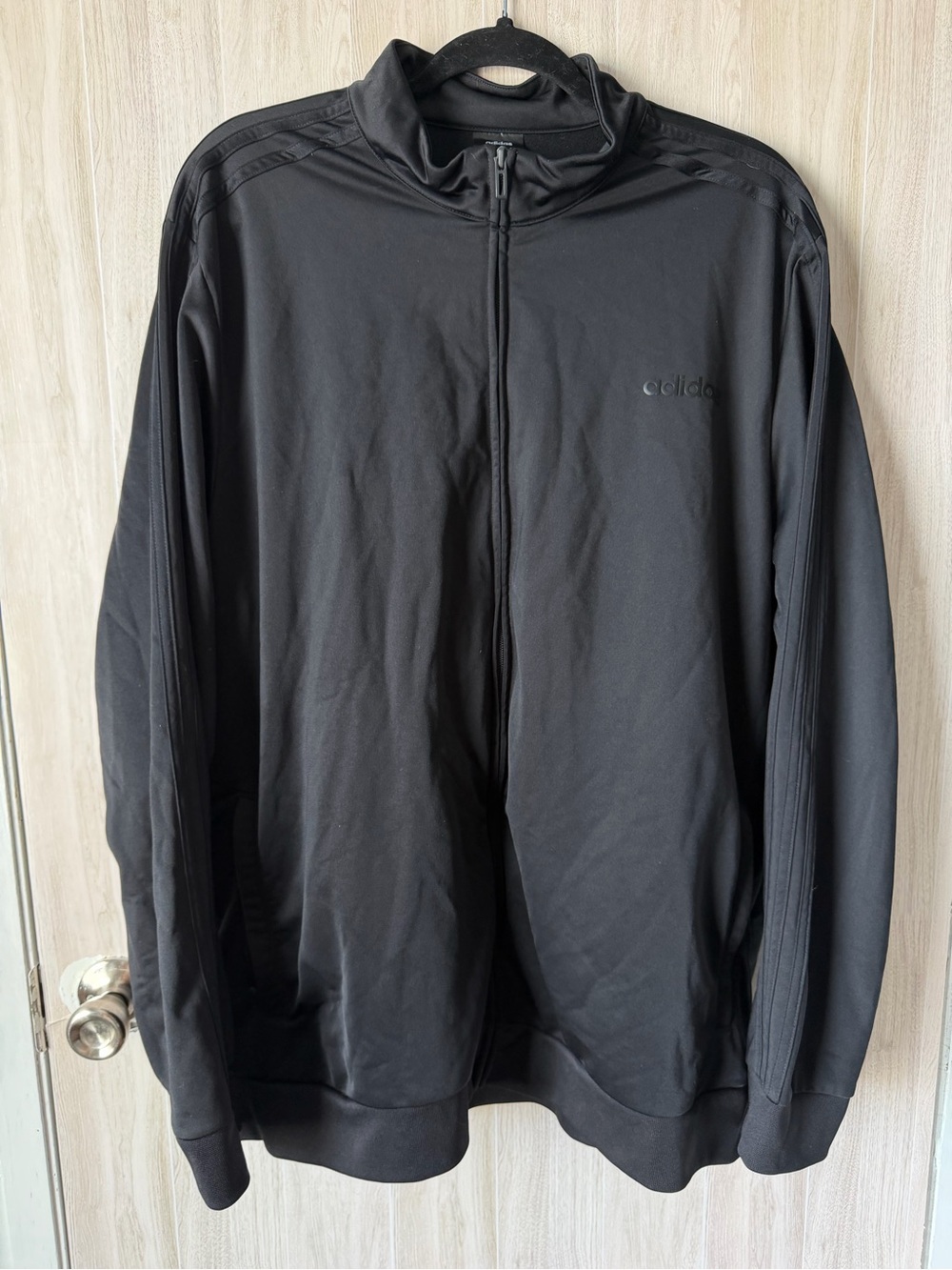 ♥️adidas Black Full-Zip Track Jacket